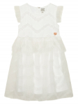 Guess Elegantne kleit K6RK22 WK040 Valge Regular Fit