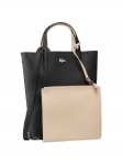 Lacoste K&auml;ekott Vertical Shopping Bag NF2991AA Must