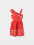 Mayoral Suvekleit 6963 Punane Regular Fit