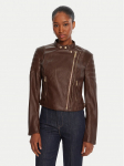 Guess Tehisnahast jope W5YL19 WHDS0 Pruun Regular Fit