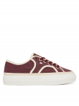 Tommy Hilfiger Tenniskingad Platform Vulc Sneaker Piping FW0FW09394 Bordoopunane
