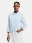 Tommy Jeans Kampsun Essential DW0DW20159 Helesinine Regular Fit