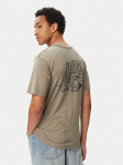 RVCA T-s&auml;rk Deth Valley 23A351532 Roheline Regular Fit
