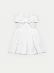 Abel & Lula Elegantne kleit 5031 Valge Regular Fit