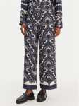 Weekend Max Mara Riidest p&uuml;ksid Ottico 2615131011 Tumesinine Wide Leg