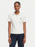 Morgan Polo s&auml;rk 252-DPOLLA Valge Slim Fit