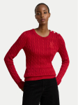LAUREN RALPH LAUREN Kampsun 200P14039501 Punane Regular Fit