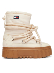 Tommy Jeans Lumesaapad Tjw Platform Nylon Snowboot Wl EN0EN03163 Kreemjas