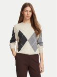 Marella Kampsun 2625366212200 Beež Regular Fit