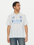 HUGO T-s&auml;rk Notbal 50536080 Valge Oversize