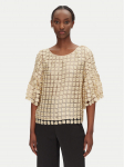 Bruuns Bazaar S&auml;rkpluus Carisa BBW4529 Kuldne Loose Fit