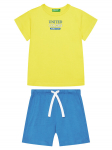 United Colors Of Benetton Komplekti kuuluvad t-s&auml;rk ja &scaron;ortsid 3096GK00Q V&auml;rviline Regular Fit