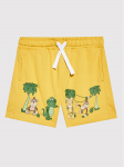 United Colors Of Benetton Spordi&scaron;ortsid 3BL0G900F Kollane Regular Fit 68