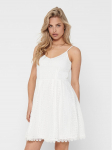ONLY Igap&auml;evane kleit 15204799 Valge Regular Fit