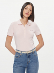 Tommy Hilfiger Polo s&auml;rk Logo WW0WW41032 Roosa Slim Fit S