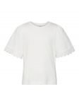 Vero Moda Girl T-s&auml;rk 10279810 Valge Regular Fit 134_140