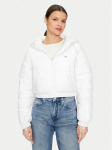 Tommy Jeans Talvejope DW0DW18313 Valge Cropped Fit XL