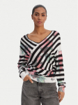 Desigual Kampsun 26SWJF01 V&auml;rviline Regular Fit