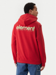 Element Pluus Lowcase Bp Po ELYSF00296 Punane Regular Fit