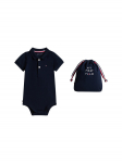 Tommy Hilfiger Laste bodi Essential KN0KN02372 Sinine