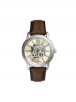 Fossil K&auml;ekell Heritage Automatic Skeleton ME3264 Pruun