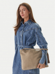 Tommy Hilfiger K&auml;ekott Th Statement Leather Bag Suede AW0AW18402 Beež