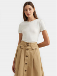 Lauren Ralph Lauren T-s&auml;rk 200655374002 Valge Slim Fit