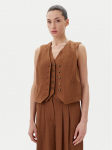 Herskind Vest 5505840 Pruun Regular Fit