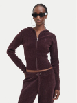 Juicy Couture Pluus JCWEB005 Tumepruun Regular Fit