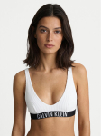 Calvin Klein Swimwear Bikini &uuml;lemine osa LV00Q61211 Valge