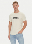 BOSS T-s&auml;rk 50491706 Valge Regular Fit