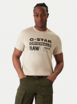 G-Star Raw T-s&auml;rk Originals D25969-C506 1214 Beež Regular Fit