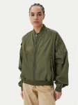 Save The Duck Bomber-jakk D32105W TWIL20 Roheline Oversize 4