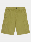 Guess Riidest &scaron;ortsid L4GD23 WBHQ0 Roheline Regular Fit