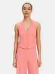 Patrizia Pepe Vest 2C1618 A411 Koralliv&auml;rviline Regular Fit