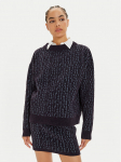 Patrizia Pepe Kampsun 2K0268 K210 Tumesinine Regular Fit III