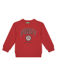 United Colors Of Benetton Pluus 3J68G10KN Punane Relaxed Fit 110