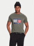 Tommy Jeans T-s&auml;rk DM0DM21977 Khakiv&auml;rviline Regular Fit