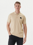 KARL LAGERFELD Polo s&auml;rk 745015 562231 Beež Regular Fit