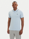 BOSS Polo s&auml;rk Paul 50506193 Helesinine Slim Fit