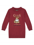 Guess Kootud kleit K5BK01 Z3GS0 Bordoopunane Regular Fit