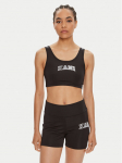 Karl Kani Rinnahoidja-top Small Serif 6131340 Must Slim Fit