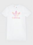 adidas Igap&auml;evane kleit Graphic Logo HK2935 Valge Relaxed Fit