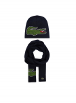 Lacoste Komplekti kuuluvad sall ja m&uuml;ts RB1515-00 Tumesinine