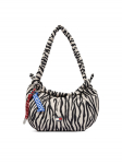 Tommy Jeans K&auml;ekott Tjw Icon Charms Zebra Shlder Bag AW0AW18882 Valge