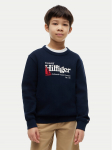 Tommy Hilfiger Pluus Embroidery Graphic KB0KB10506 Tumesinine Regular Fit