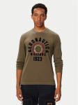 Aeronautica Militare Pikkade varrukatega T-s&auml;rk 262TS2570UJ00641 Khakiv&auml;rviline Regular Fit