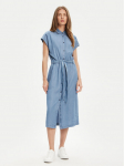 United Colors Of Benetton Pluusikleit 4KHNDV0BI Sinine Regular Fit