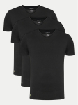 Lacoste T-s&auml;rkide komplekt TH9008 Must Slim Fit