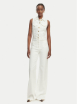 Elisabetta Franchi Kombinesoon TJ-45N-61E2-V550 Valge Regular Fit
